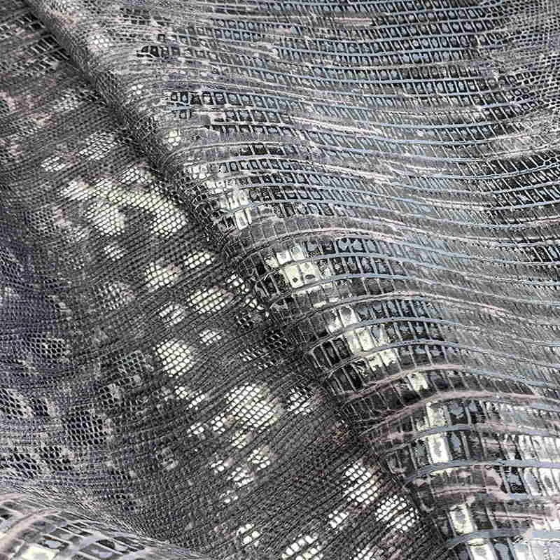 Metallic Snake Print