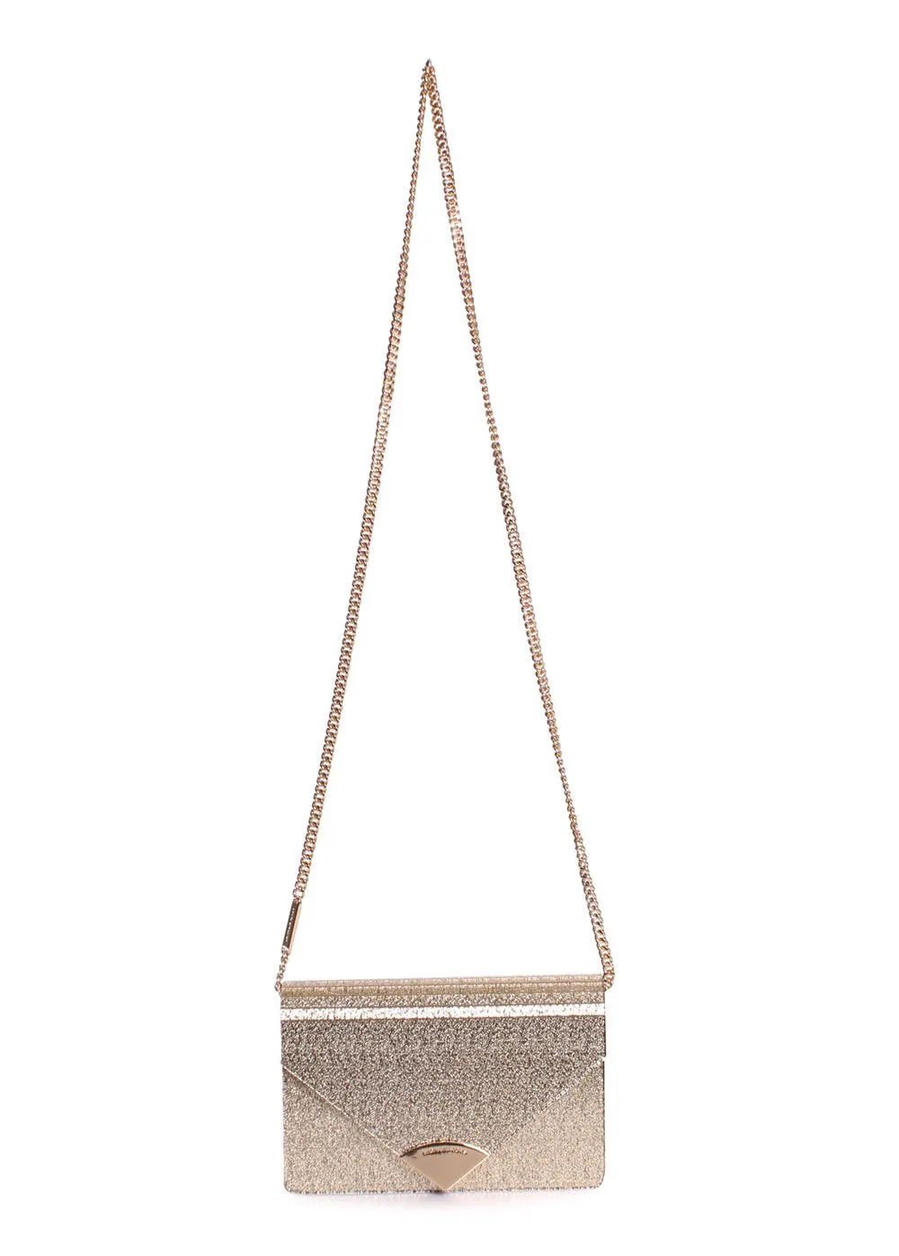MICHAEL Michael Kors Women's Barbara Metallic Envelope Clutch, Gold, One Size