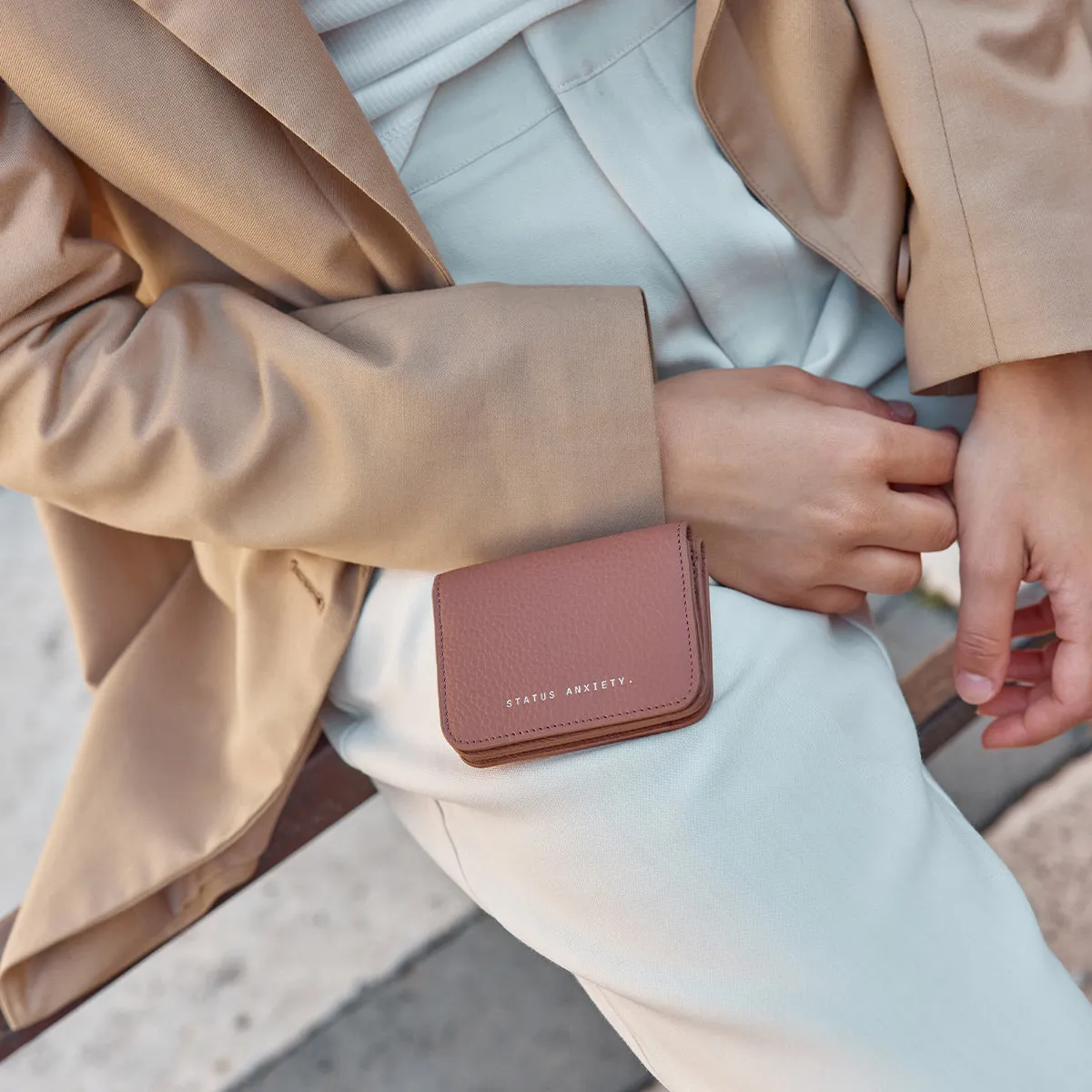 Miles Away Wallet - Dusty Rose