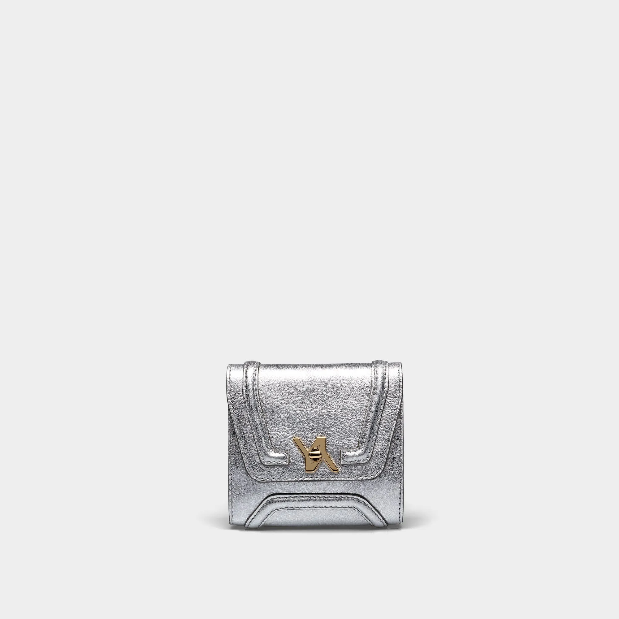 Mini Giovanna Pocket metallic silver