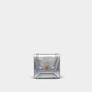 Mini Giovanna Pocket metallic silver