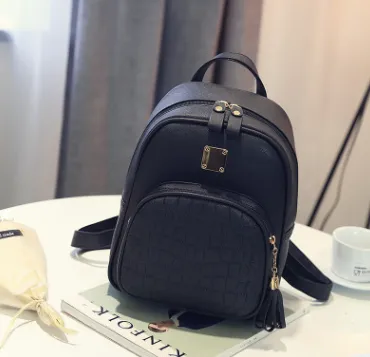 Mini Leather Backpack for Women