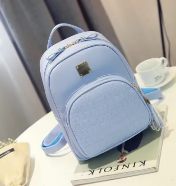 Mini Leather Backpack for Women