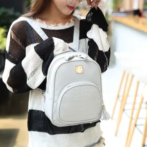 Mini Leather Backpack for Women