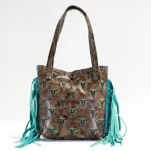 Mini Trisha - No Hide w/ Mint Sepia Skulls