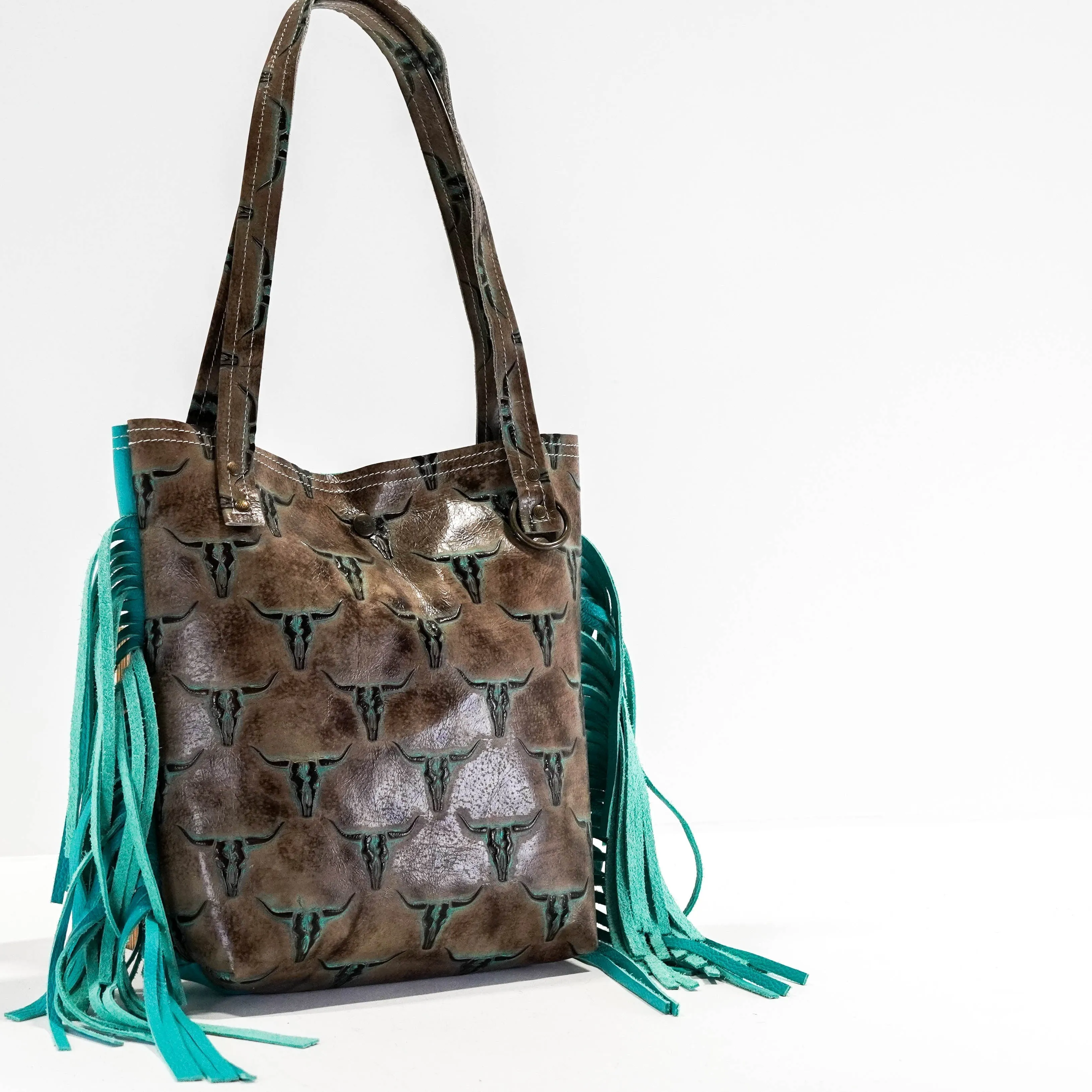 Mini Trisha - No Hide w/ Mint Sepia Skulls