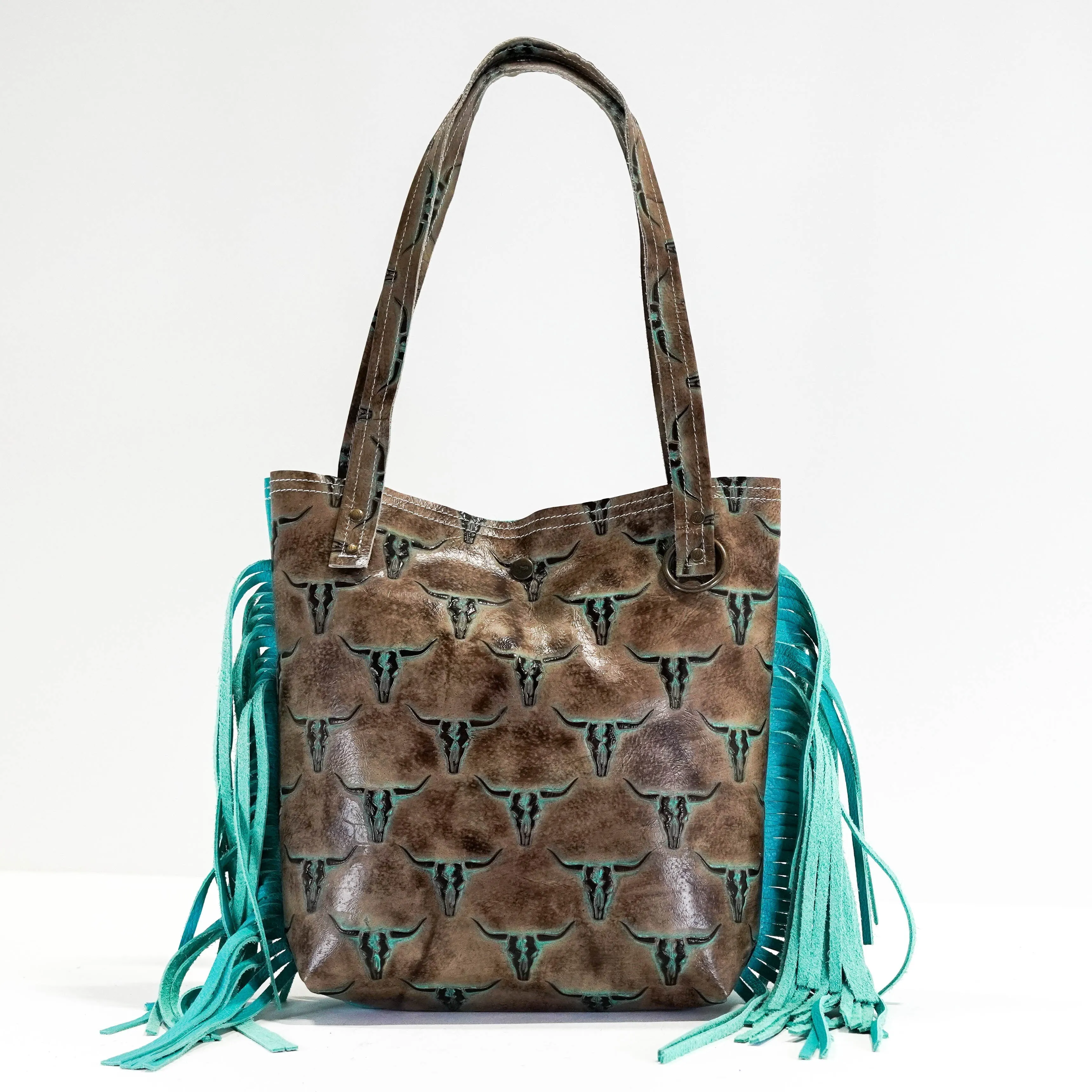 Mini Trisha - No Hide w/ Mint Sepia Skulls