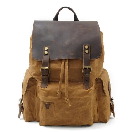 Model 7 MUCHUAN Leather Backpack
