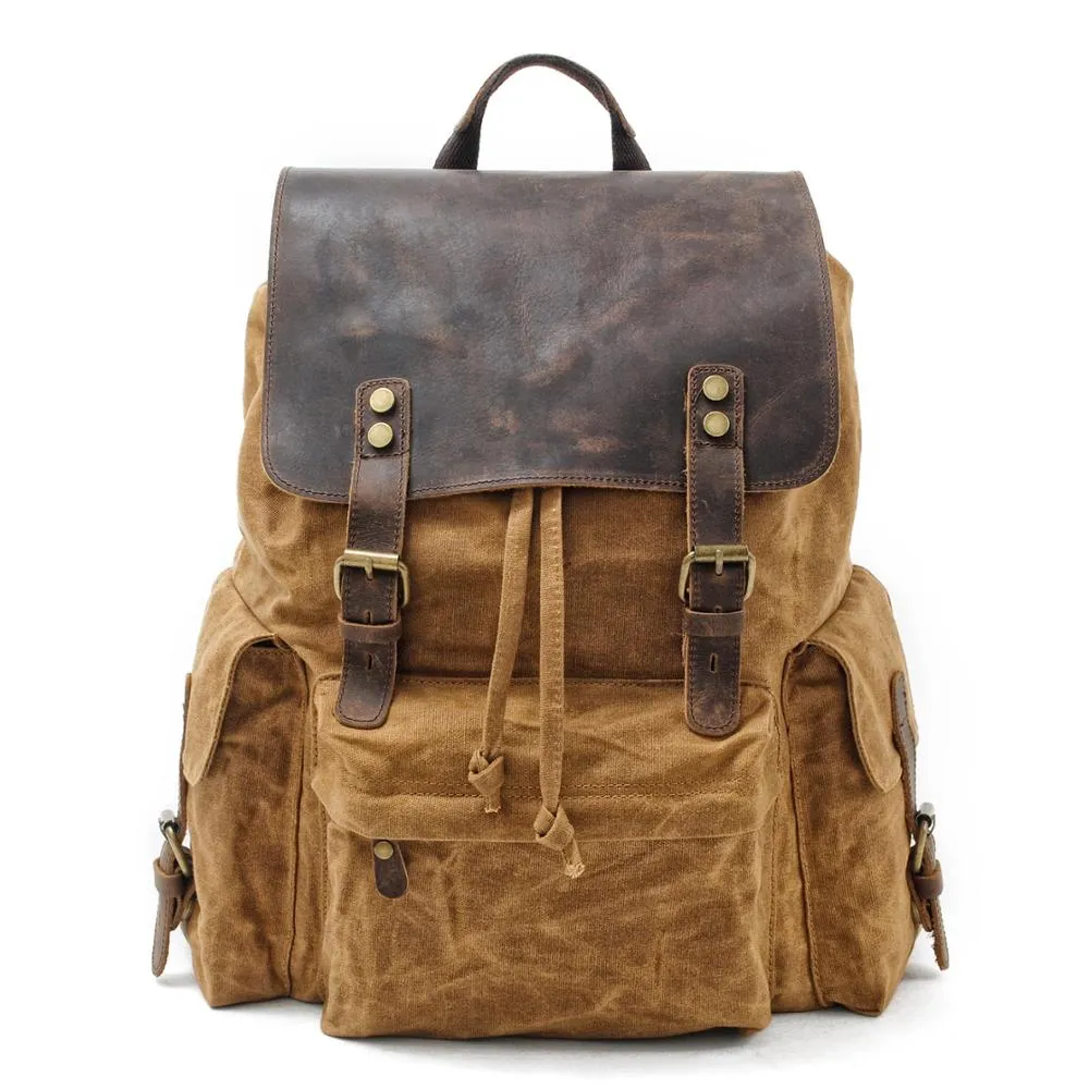 Model 7 MUCHUAN Leather Backpack