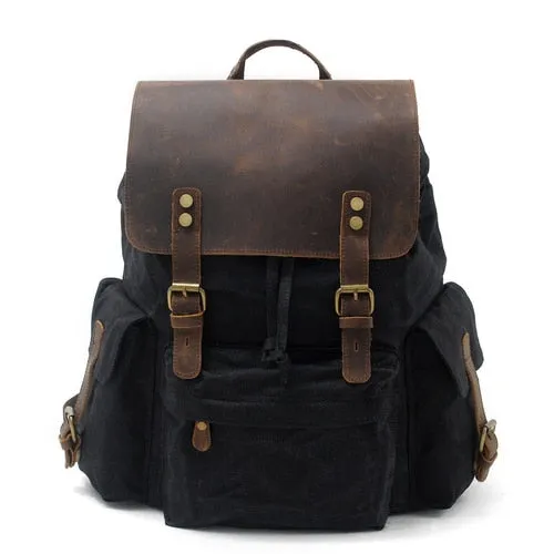 Model 7 MUCHUAN Leather Backpack