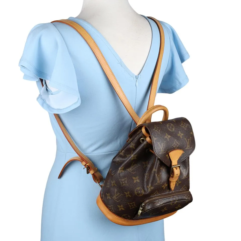 Monogram Montsouris Backpack PM (Authentic Pre-Owned)