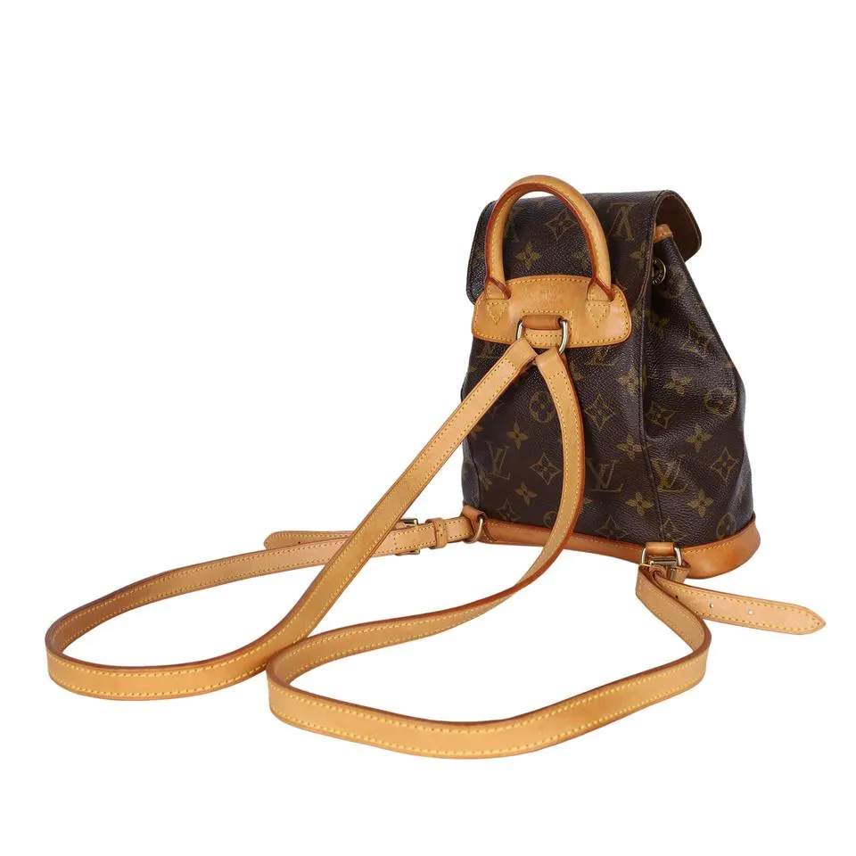 Monogram Montsouris Backpack PM (Authentic Pre-Owned)