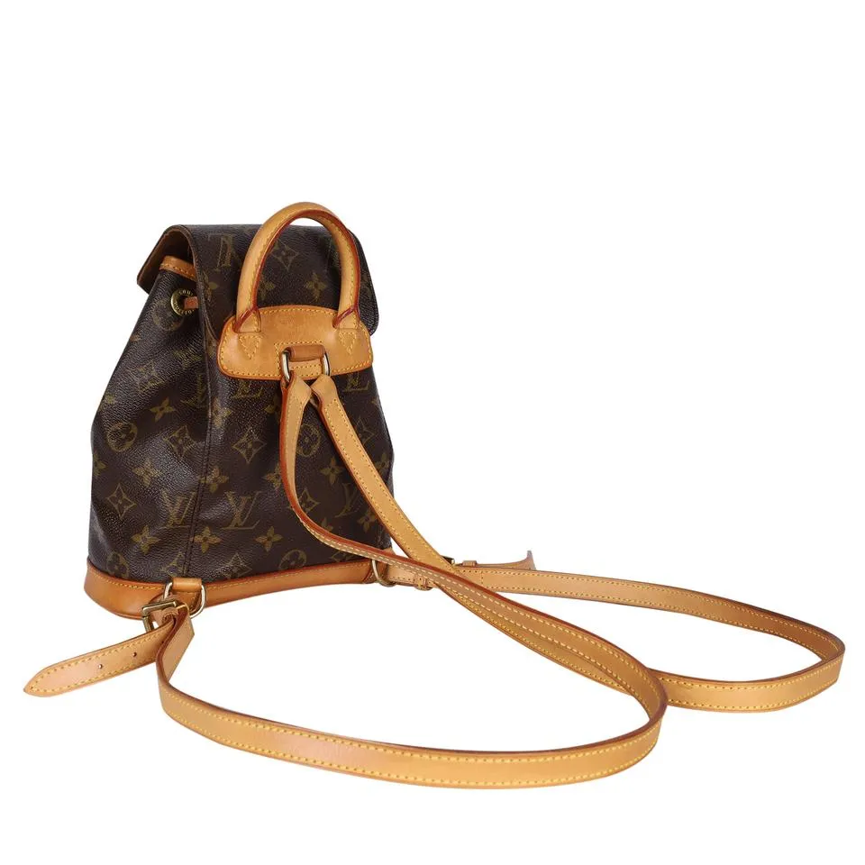 Monogram Montsouris Backpack PM (Authentic Pre-Owned)
