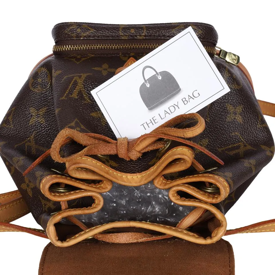 Monogram Montsouris Backpack PM (Authentic Pre-Owned)