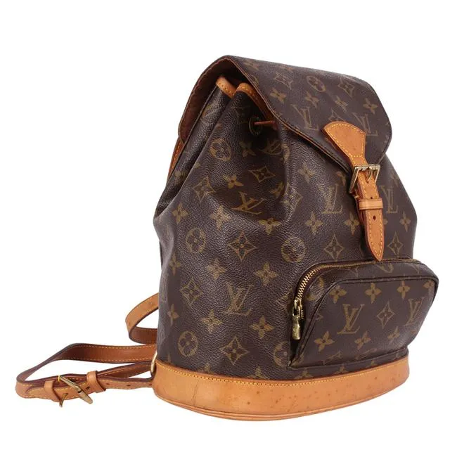 Monogram Montsouris Mm Backpack (Authentic Pre-Owned)