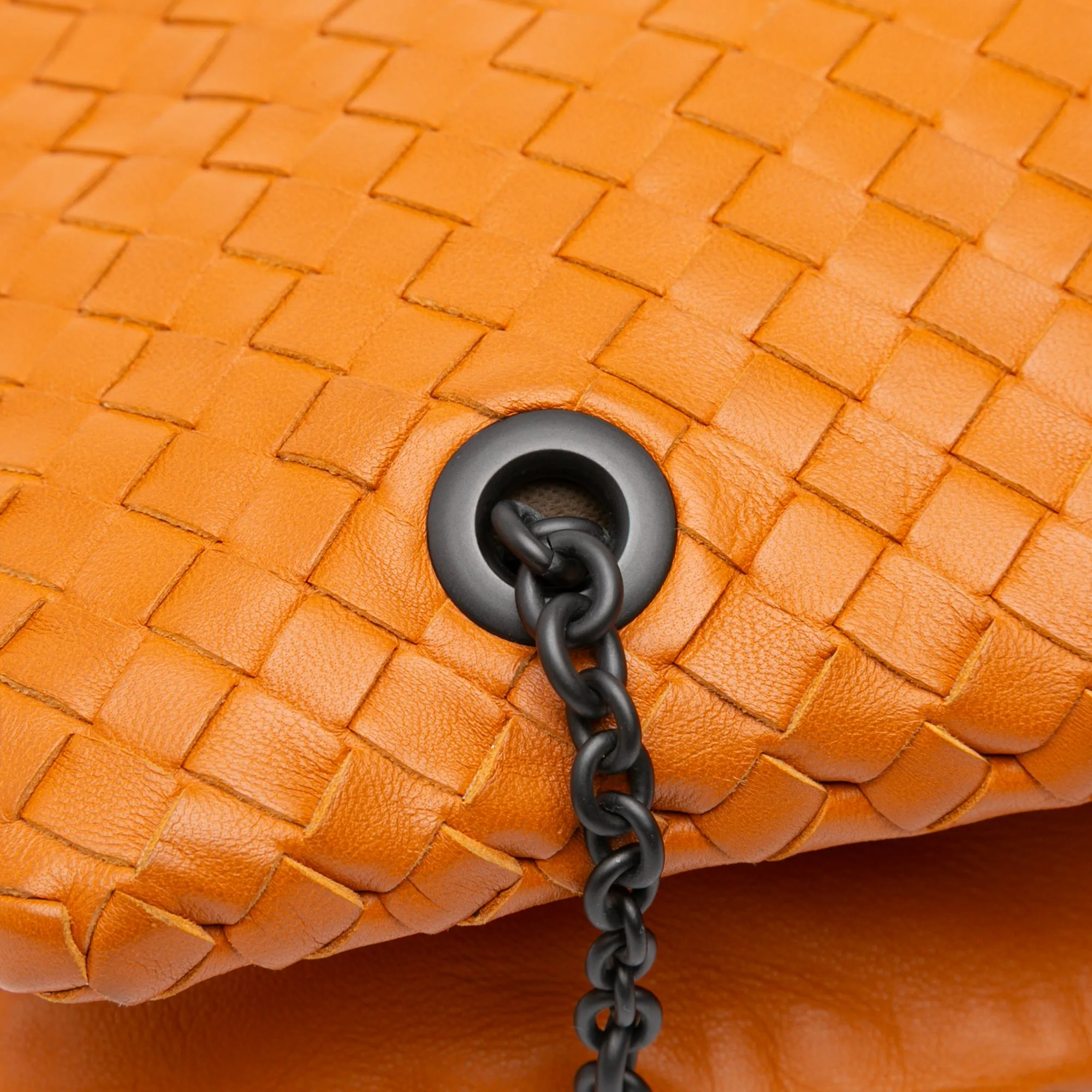 Nappa Intrecciato Duo Shoulder Bag