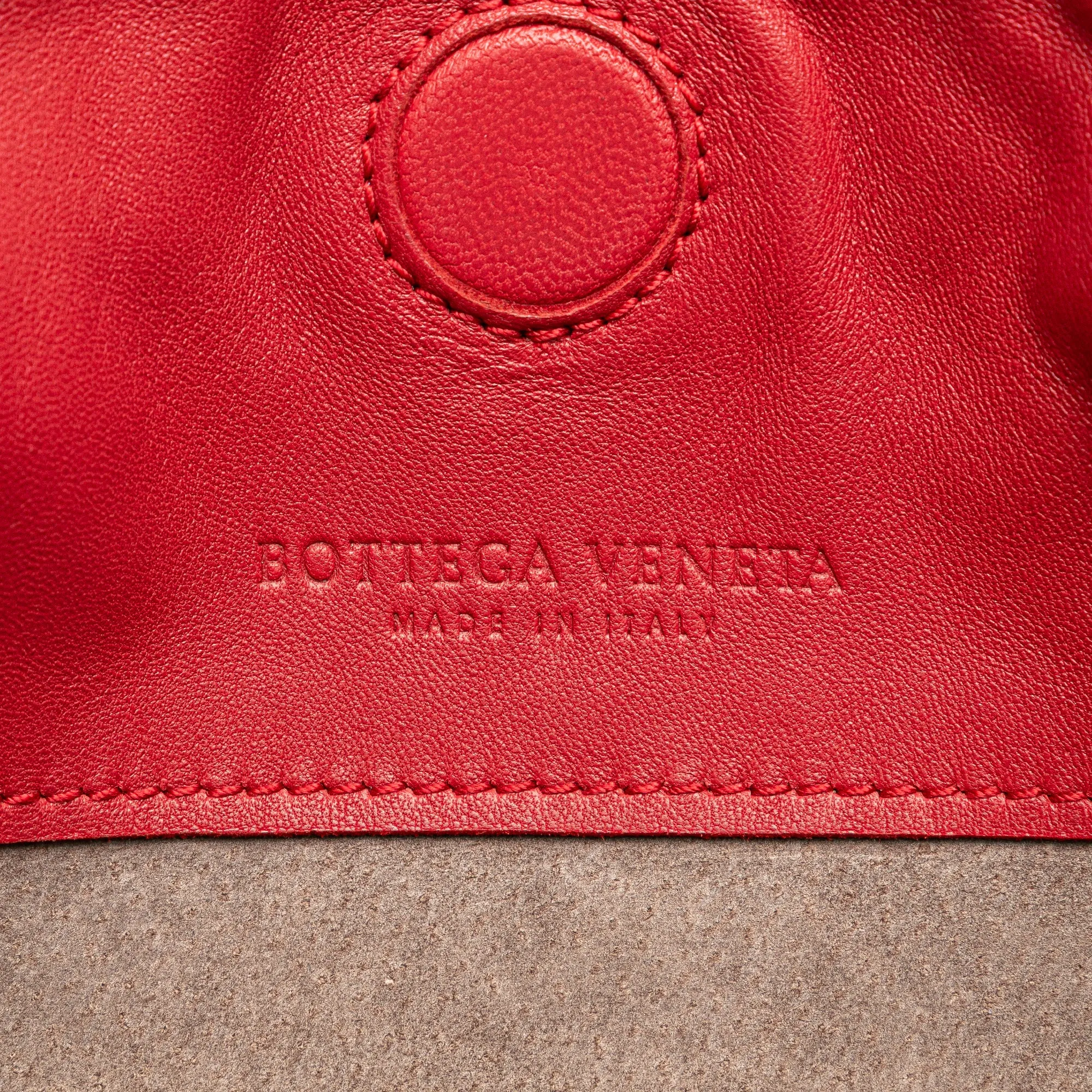 Nappa Intrecciato Duo Shoulder Bag