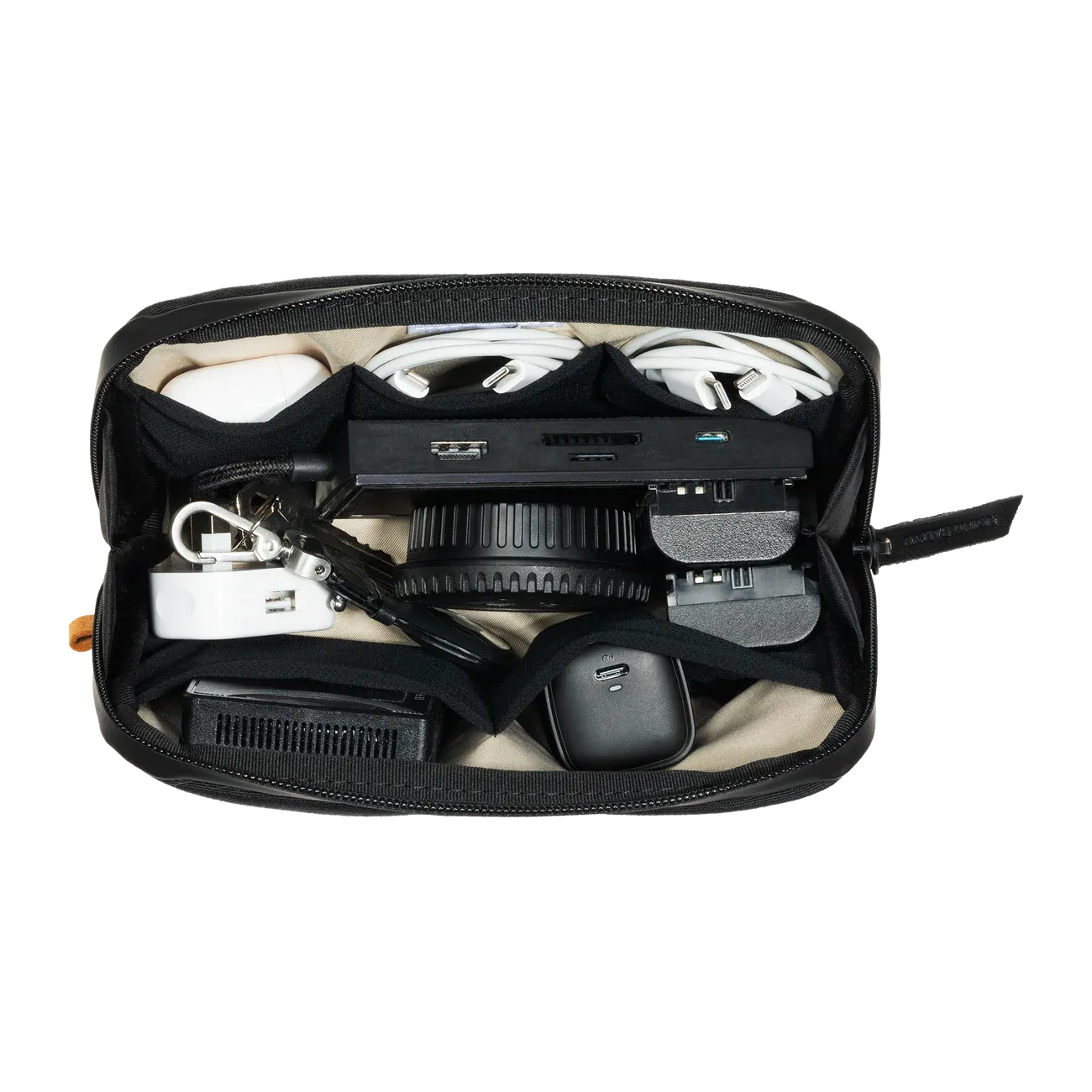 Native Union W.F.A Tech Organizer Travel Pouch - Black