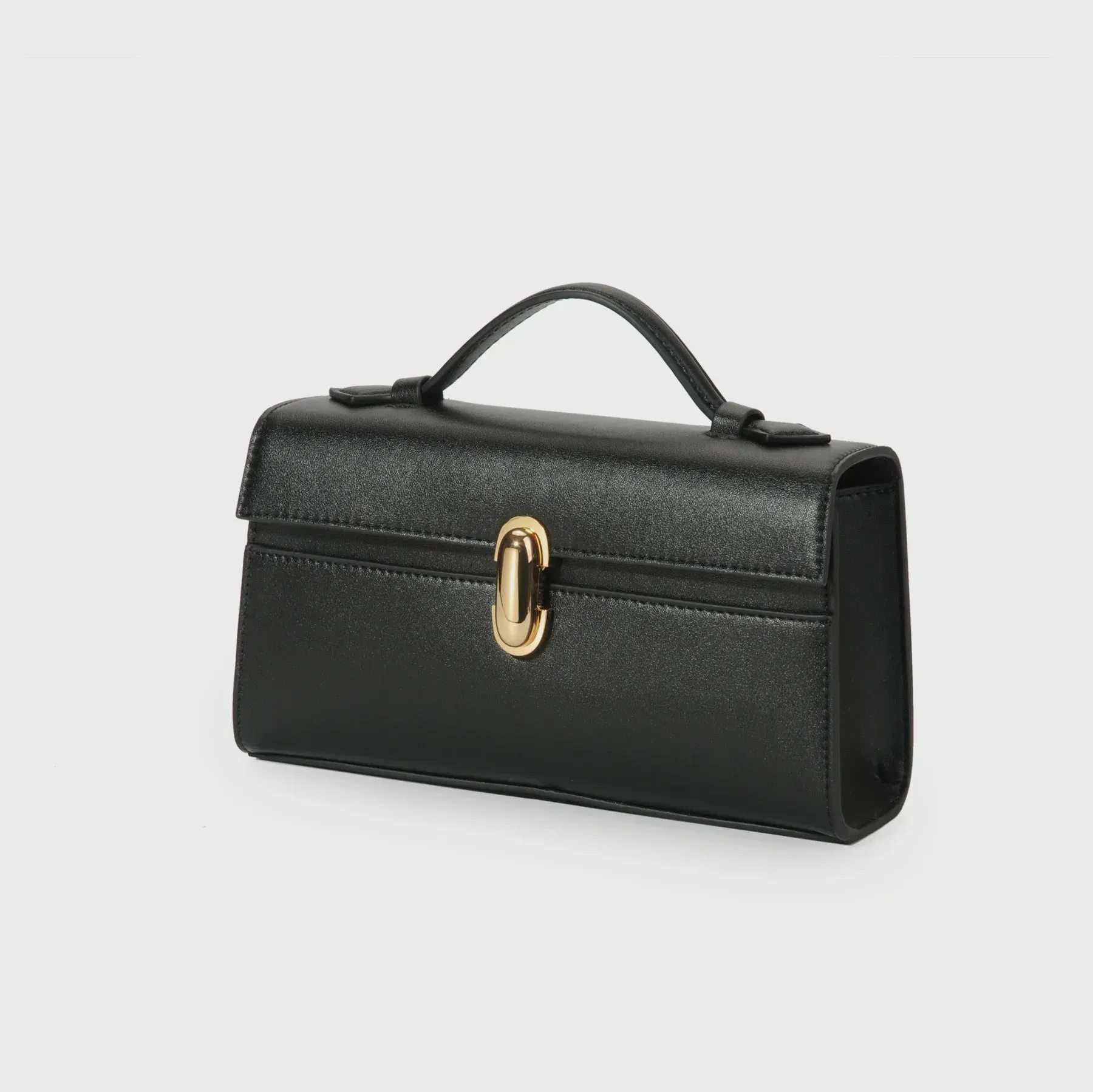 New High-end Niche Portable Small Square Bag French Simple Hand Bag for Women 2024 Spring