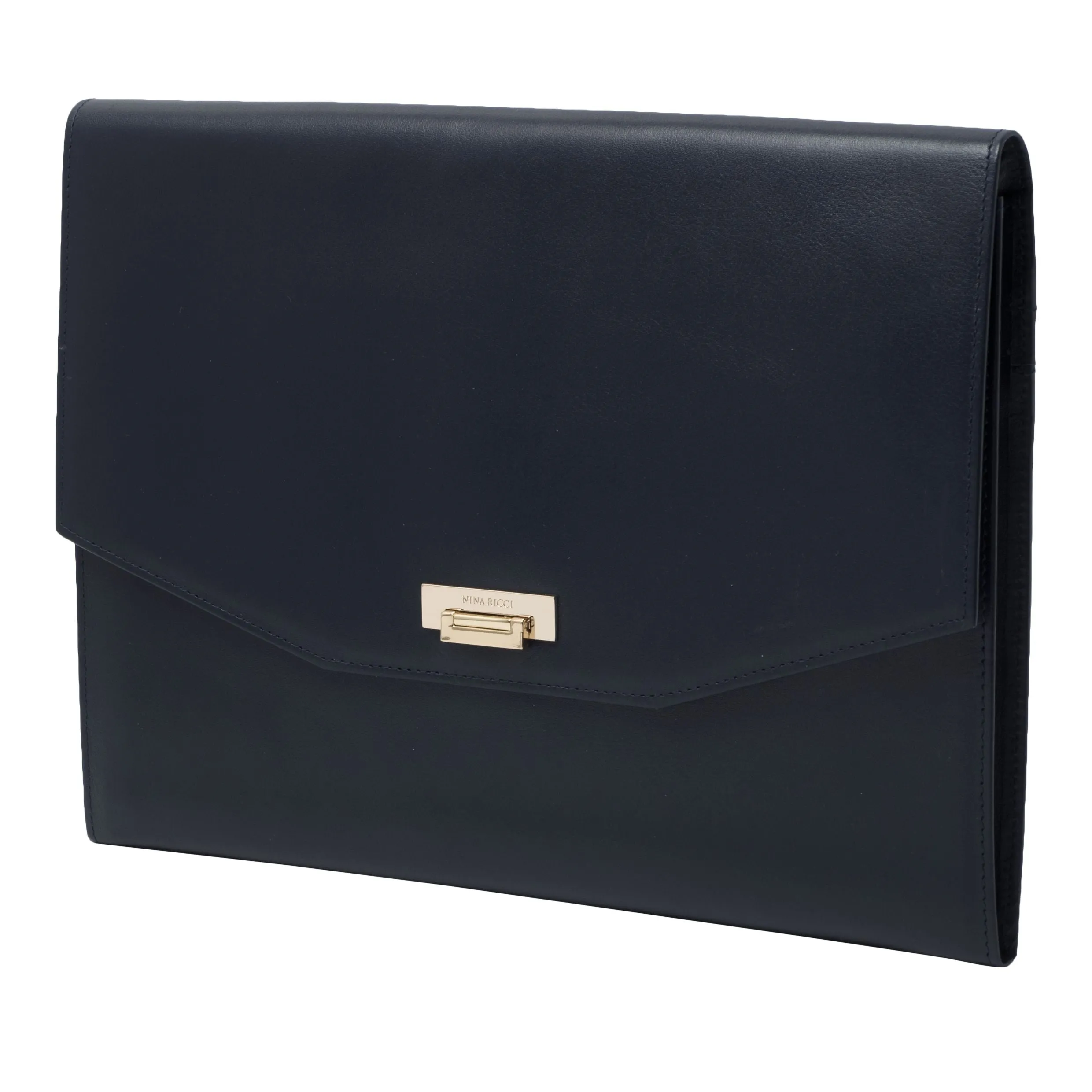 Nina Ricci RLE732N -iPad pouch Fermoir Marine