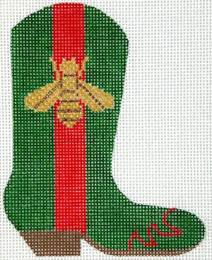 OM-387 Gucci Bee on Red & Green
