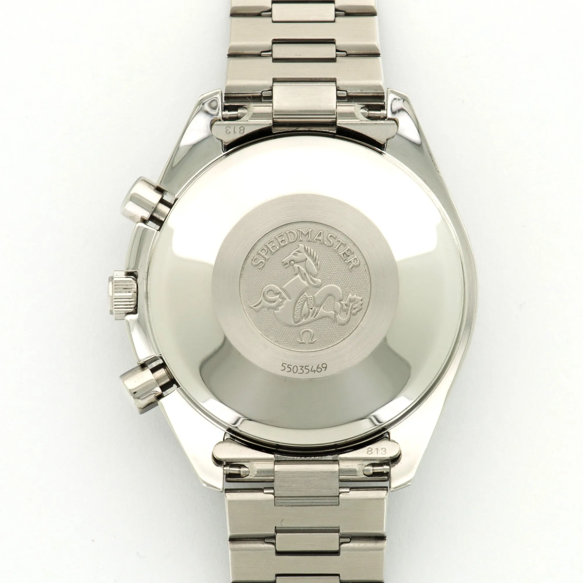Omega Stainless Steel Speedmaster Chronograph Watch, ref. 175.0043