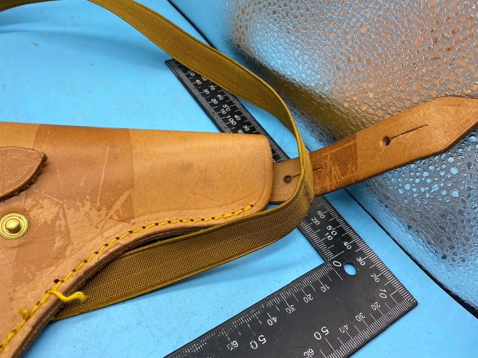 Original Leather Shoulder Holster with Straps in Excellent Condition