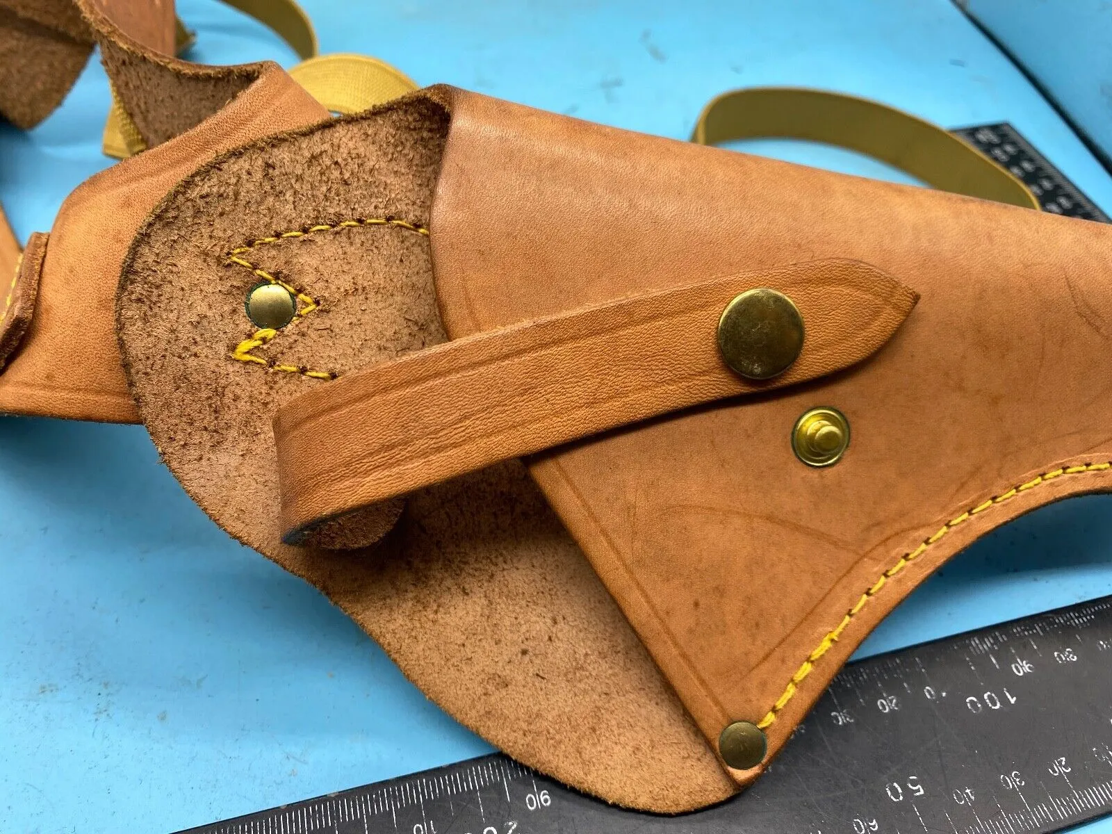 Original Leather Shoulder Holster with Straps in Excellent Condition