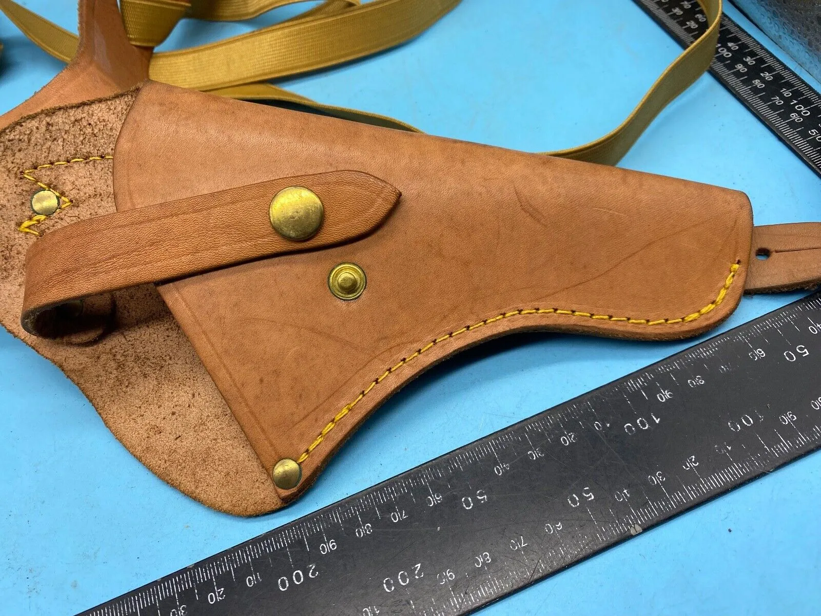 Original Leather Shoulder Holster with Straps in Excellent Condition