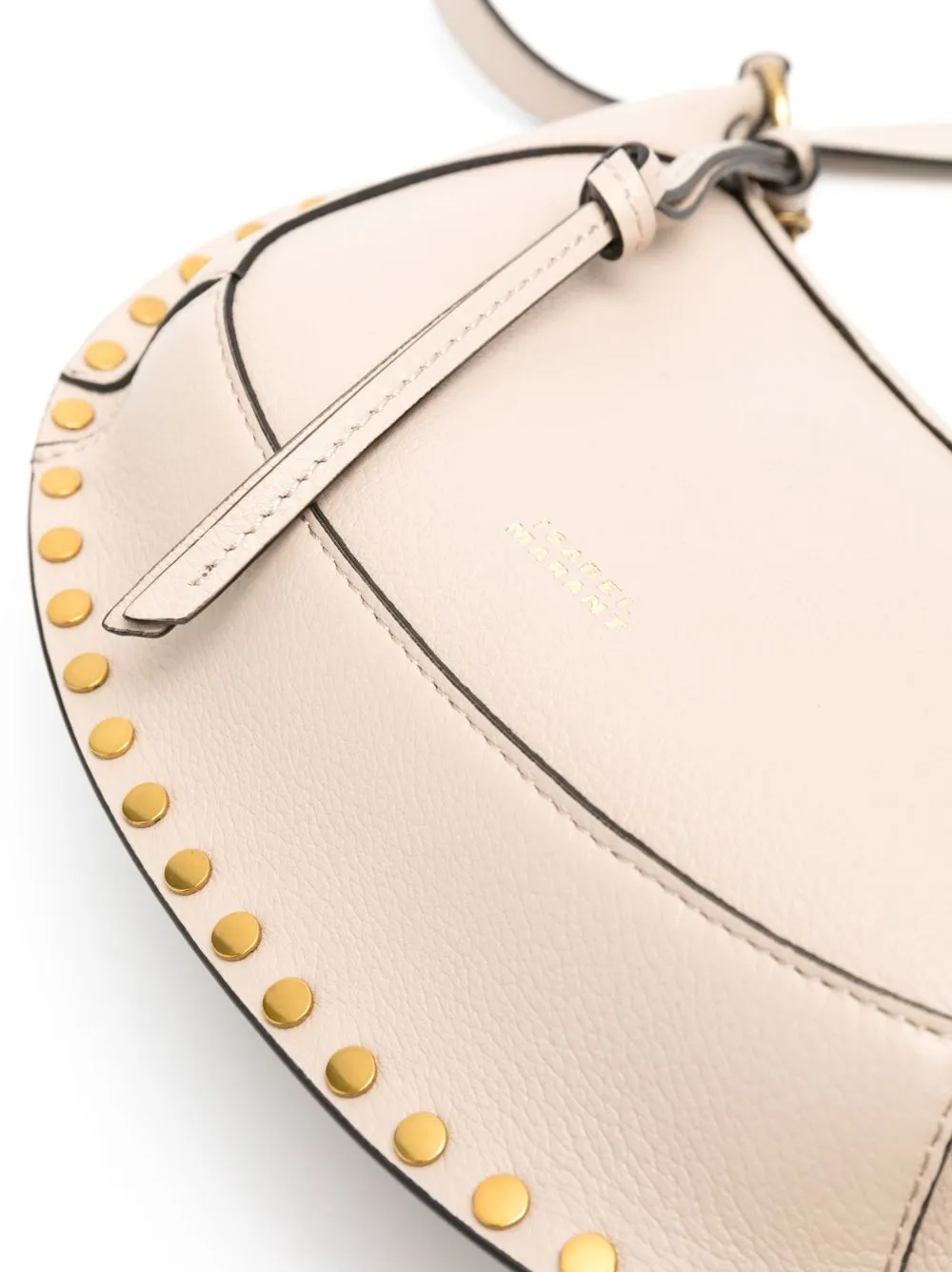 Oskan moon leather shoulder bag