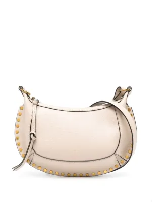 Oskan moon leather shoulder bag