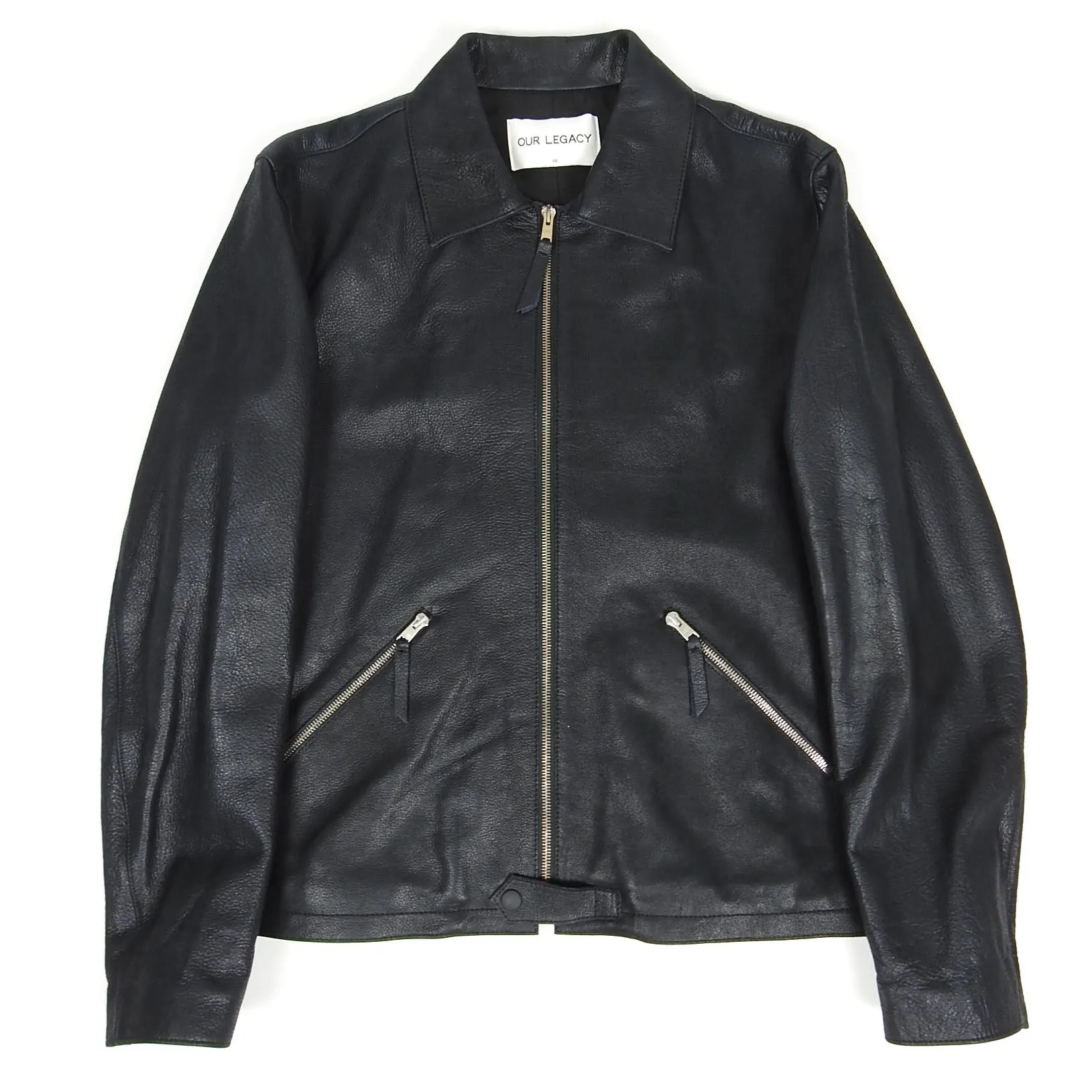 Our Legacy Leather Jacket Size 48