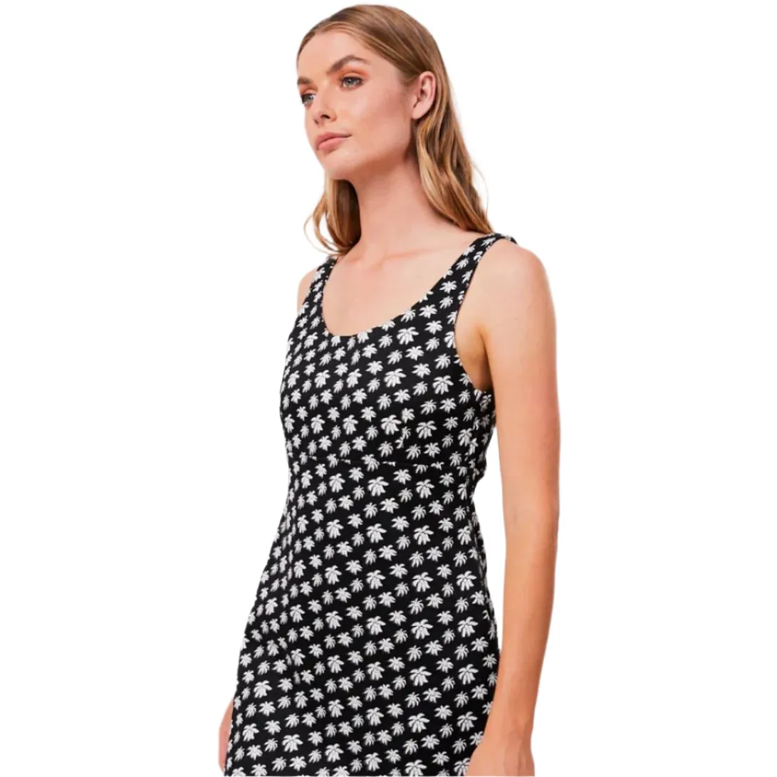Pascale Hemp Printed Mini Dress