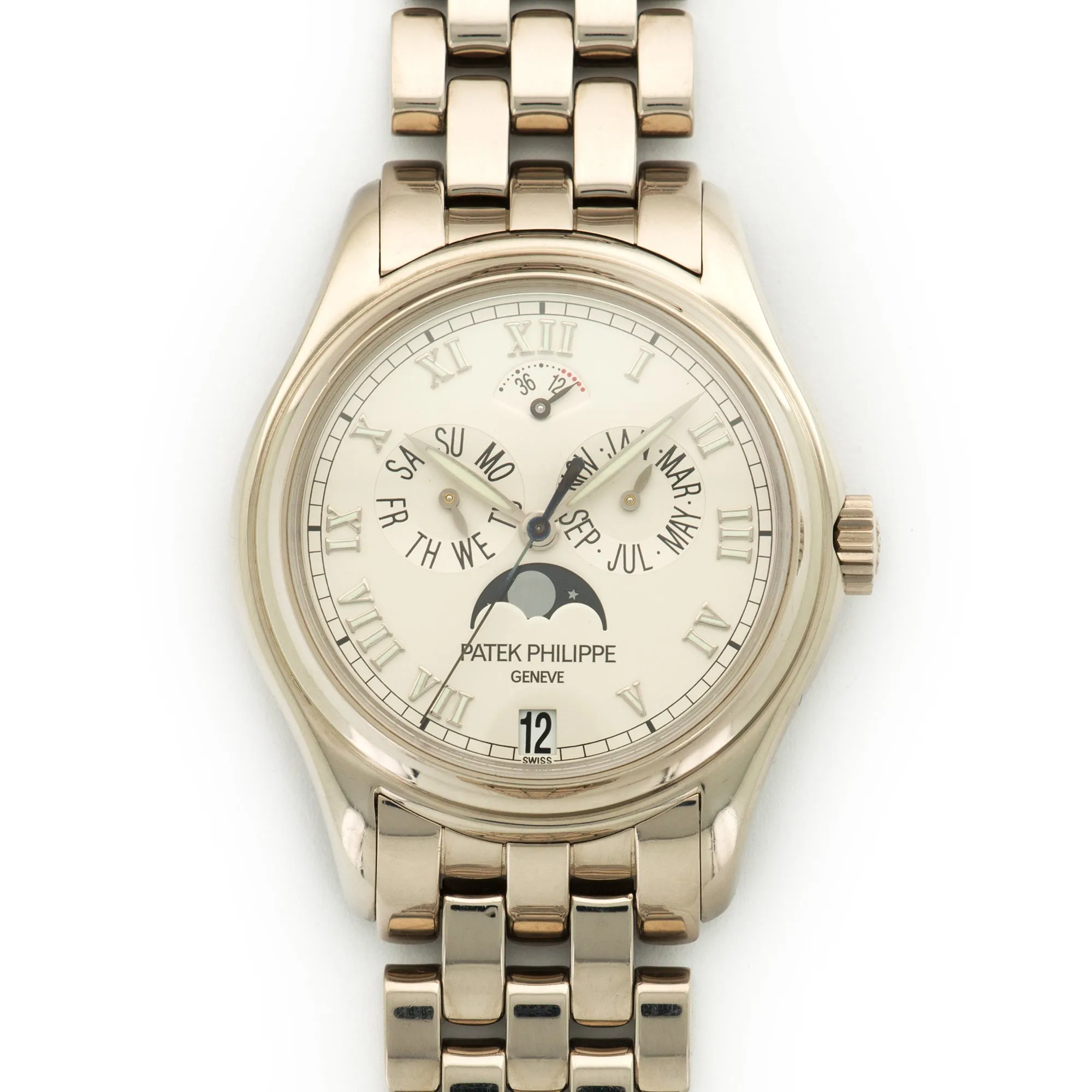 Patek Philippe White Gold Annual Calendar Watch Ref. 5036