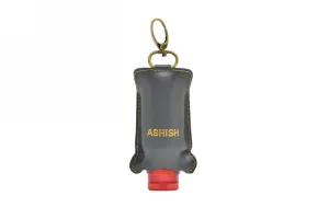 Personalized Sanitizer Holder - Grey