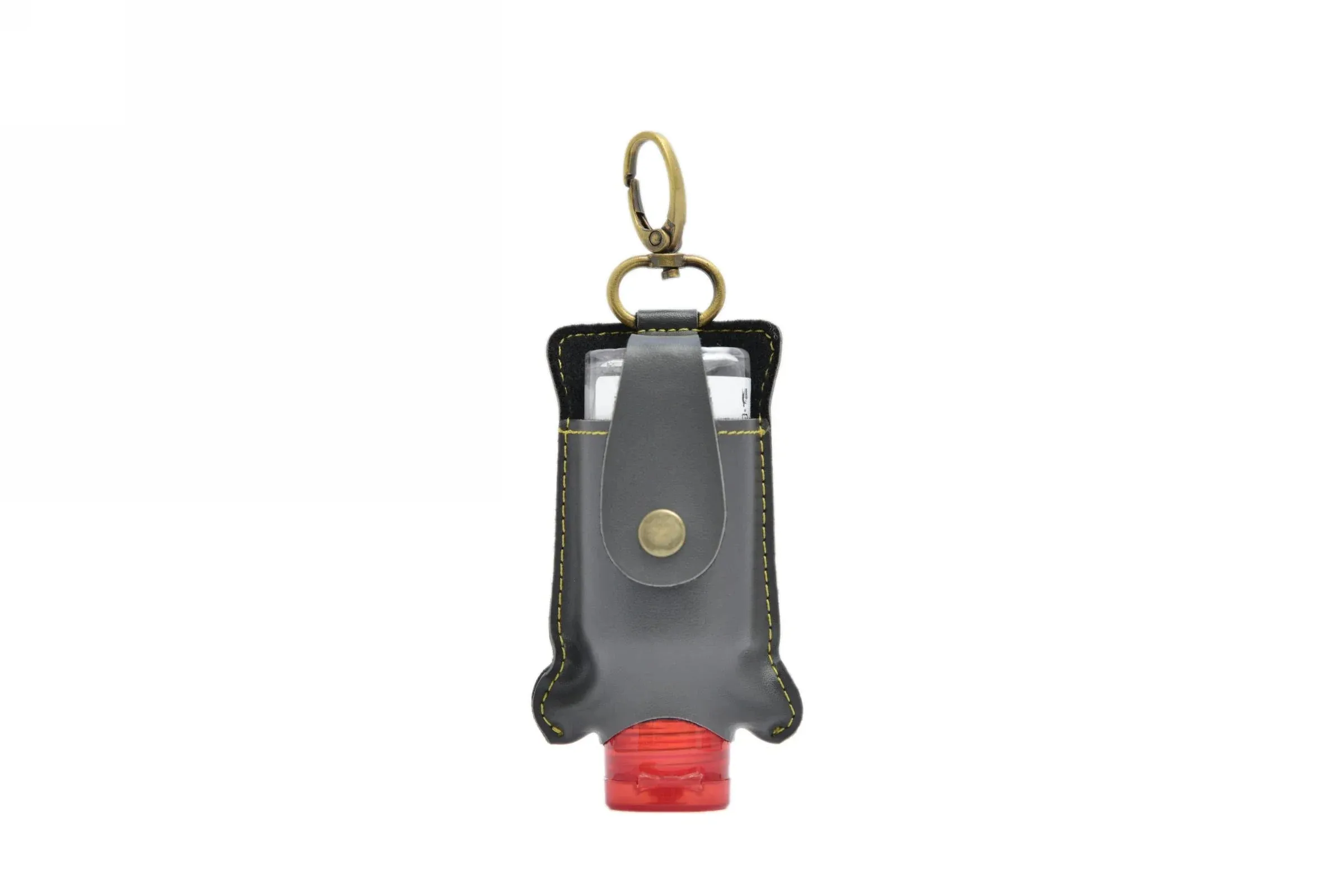 Personalized Sanitizer Holder - Grey