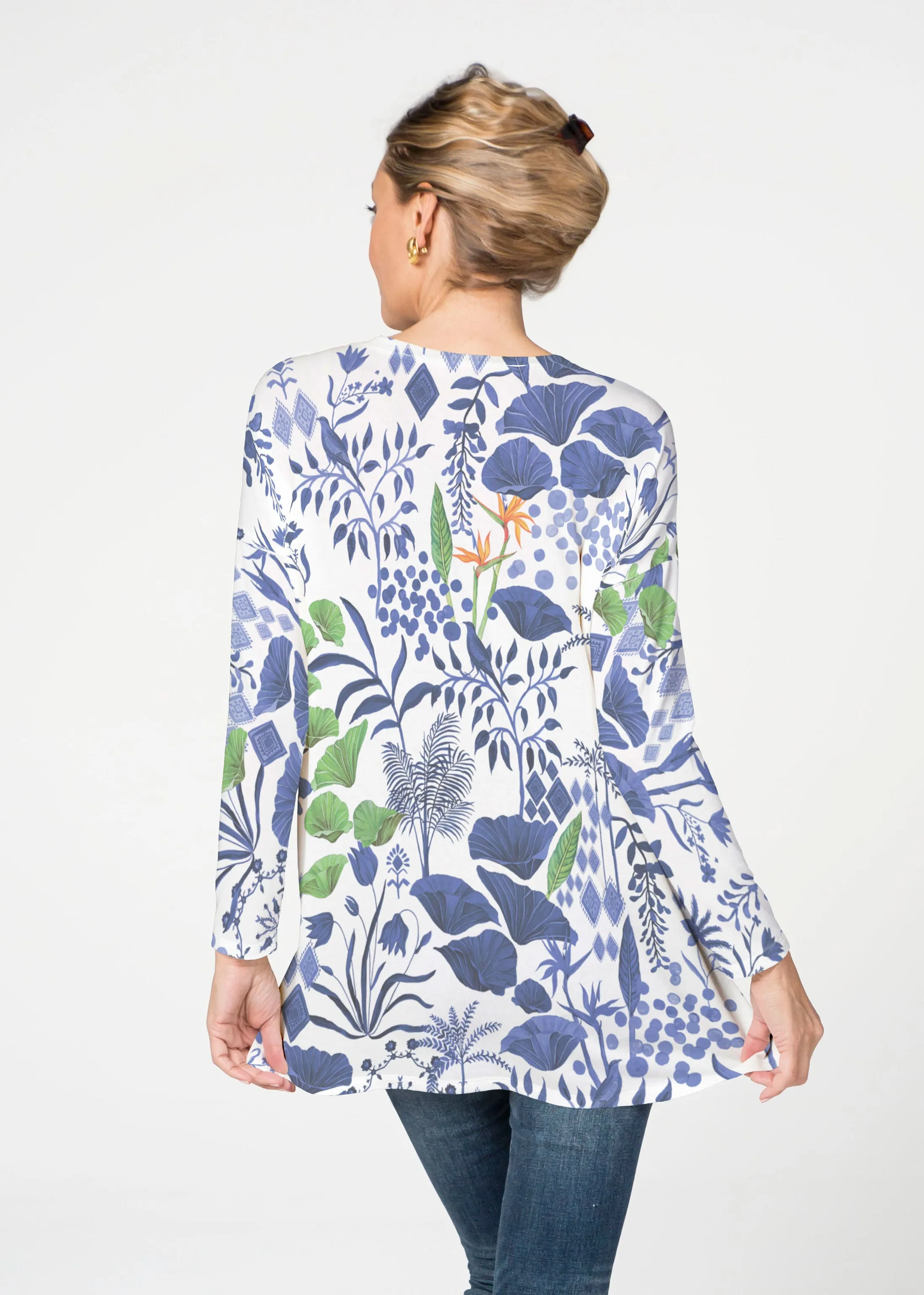 Petals (8141) ~ Slouchy Butterknit Top