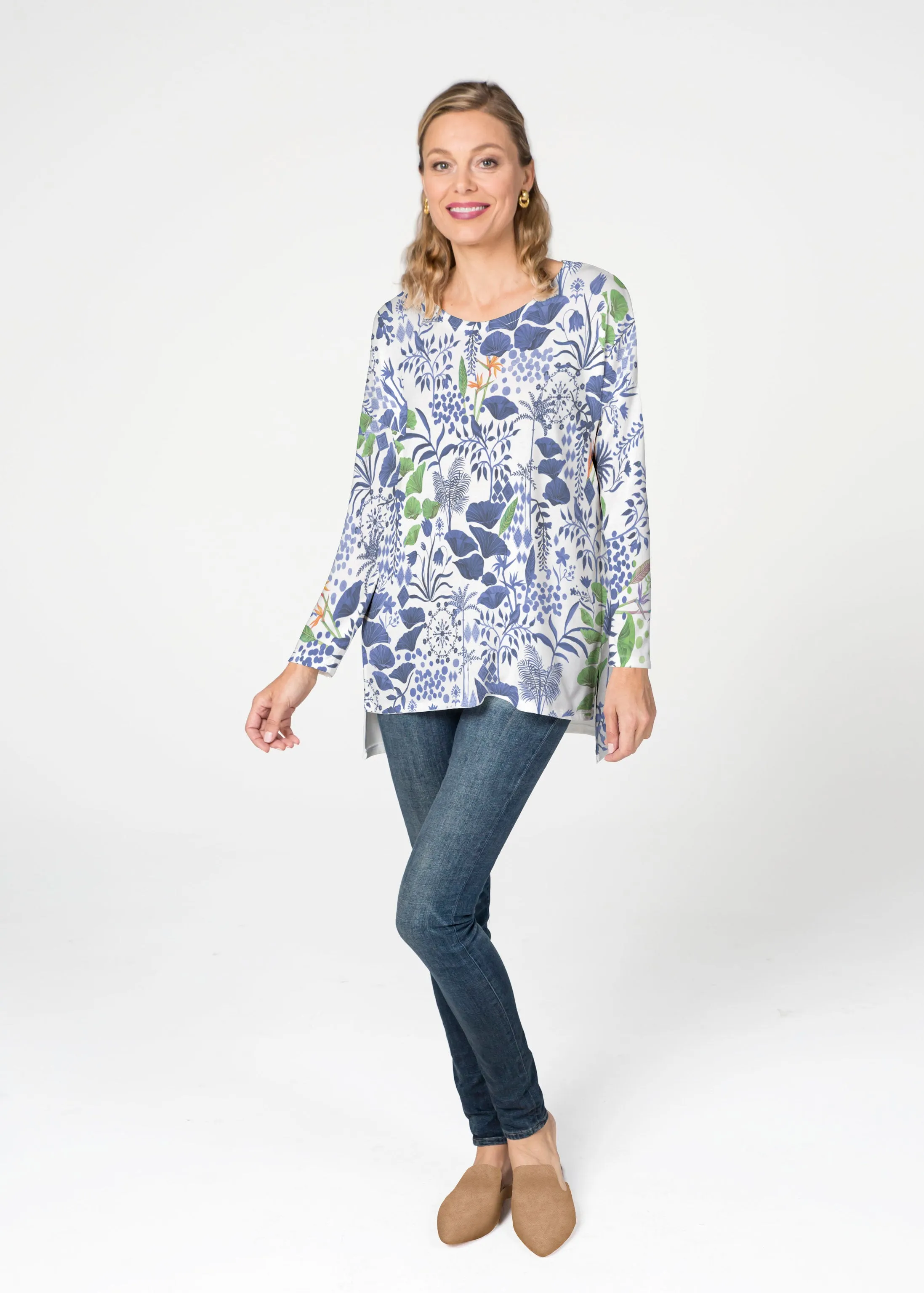 Petals (8141) ~ Slouchy Butterknit Top