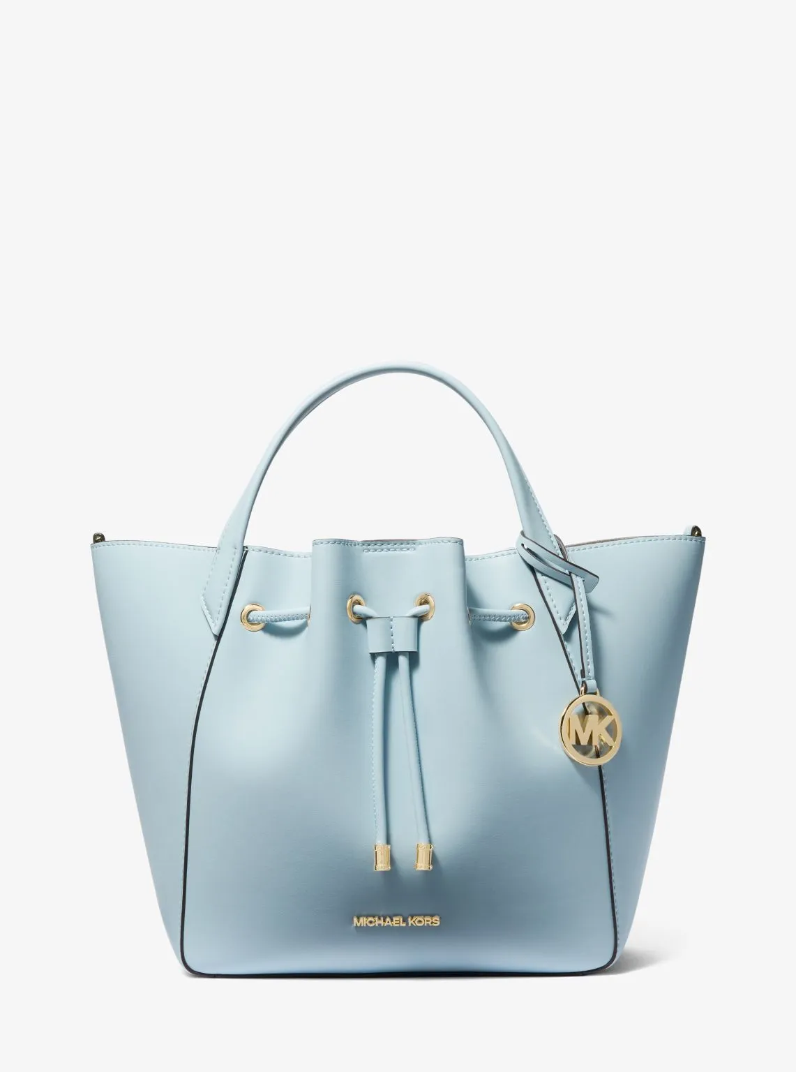 Phoebe Large Faux Leather Bucket Bag