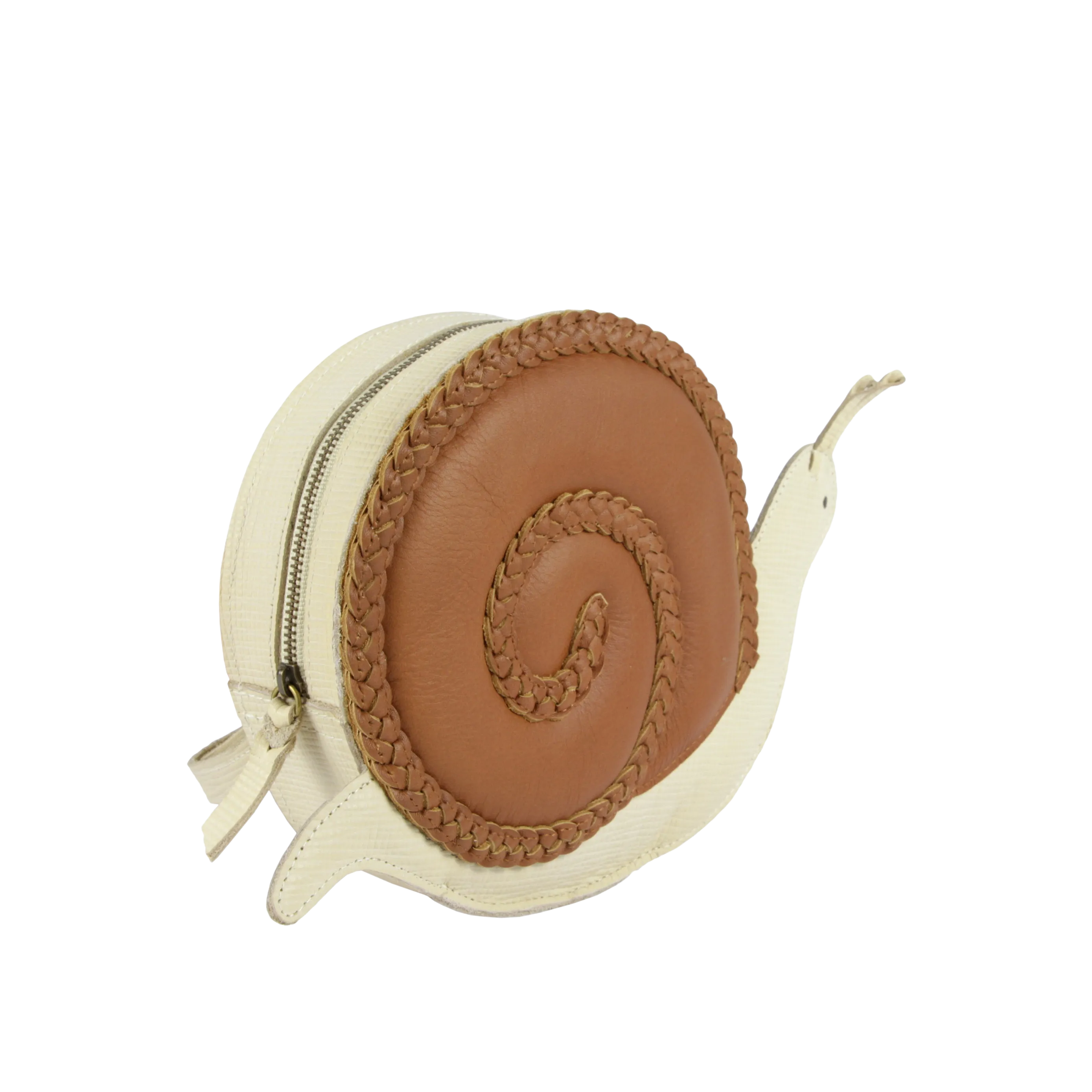 Pierre Backpack | Snail | Cream Scored Leather