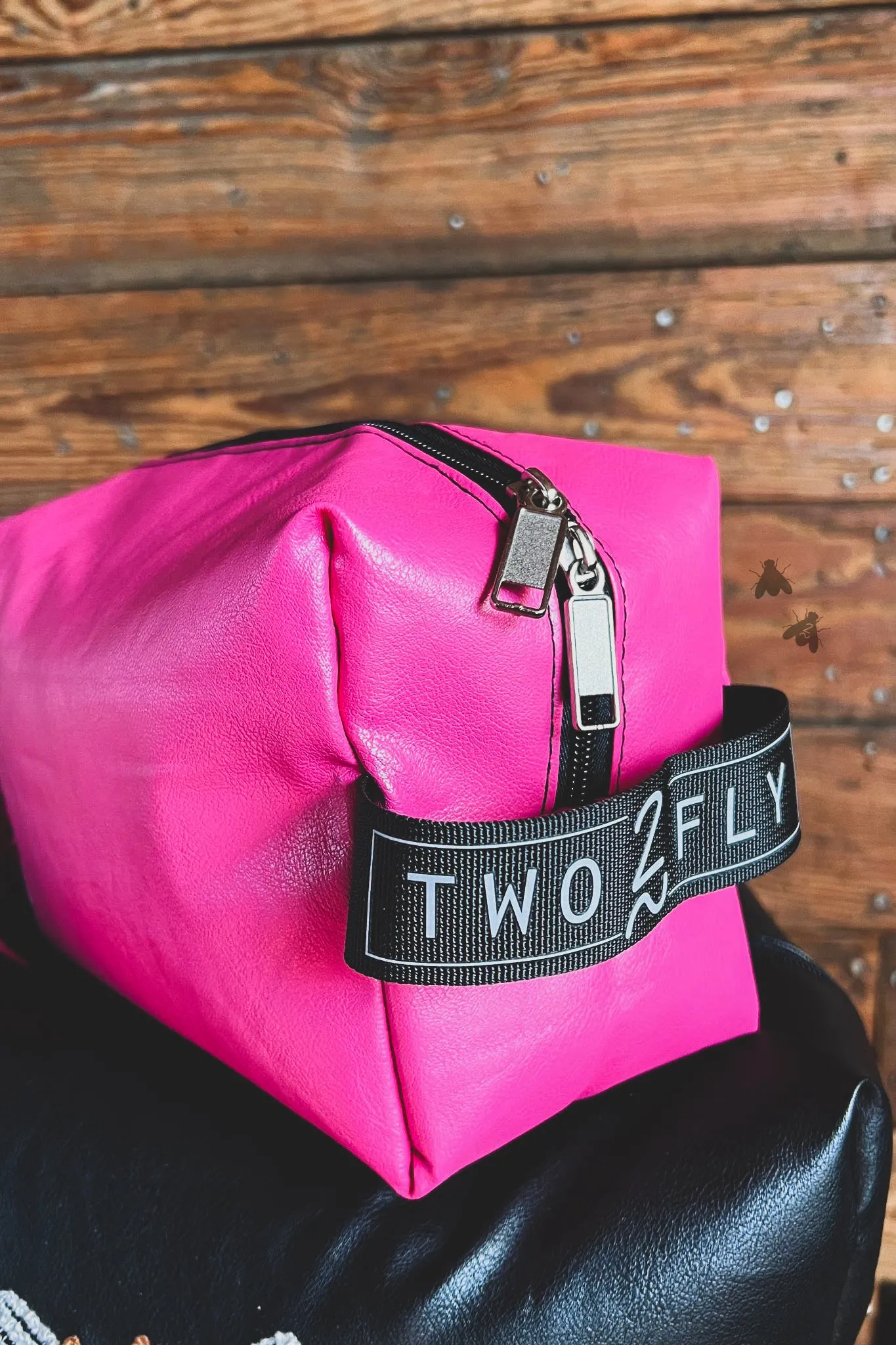 Pink Fringe Travel Pouch