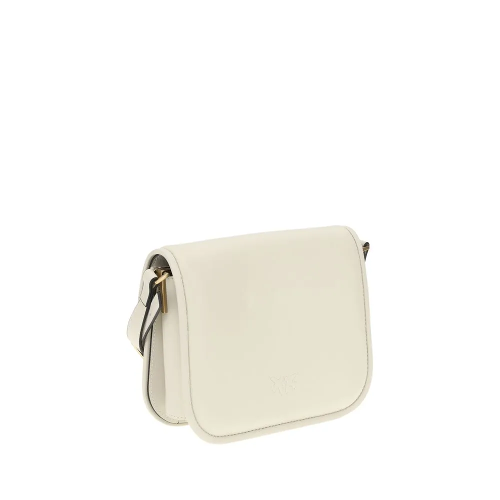 PINKO Love Leather Shoulder Bag