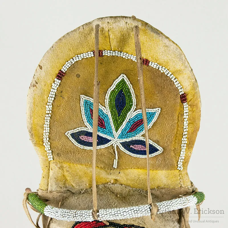 Plateau Beaded Cradle Board Doll