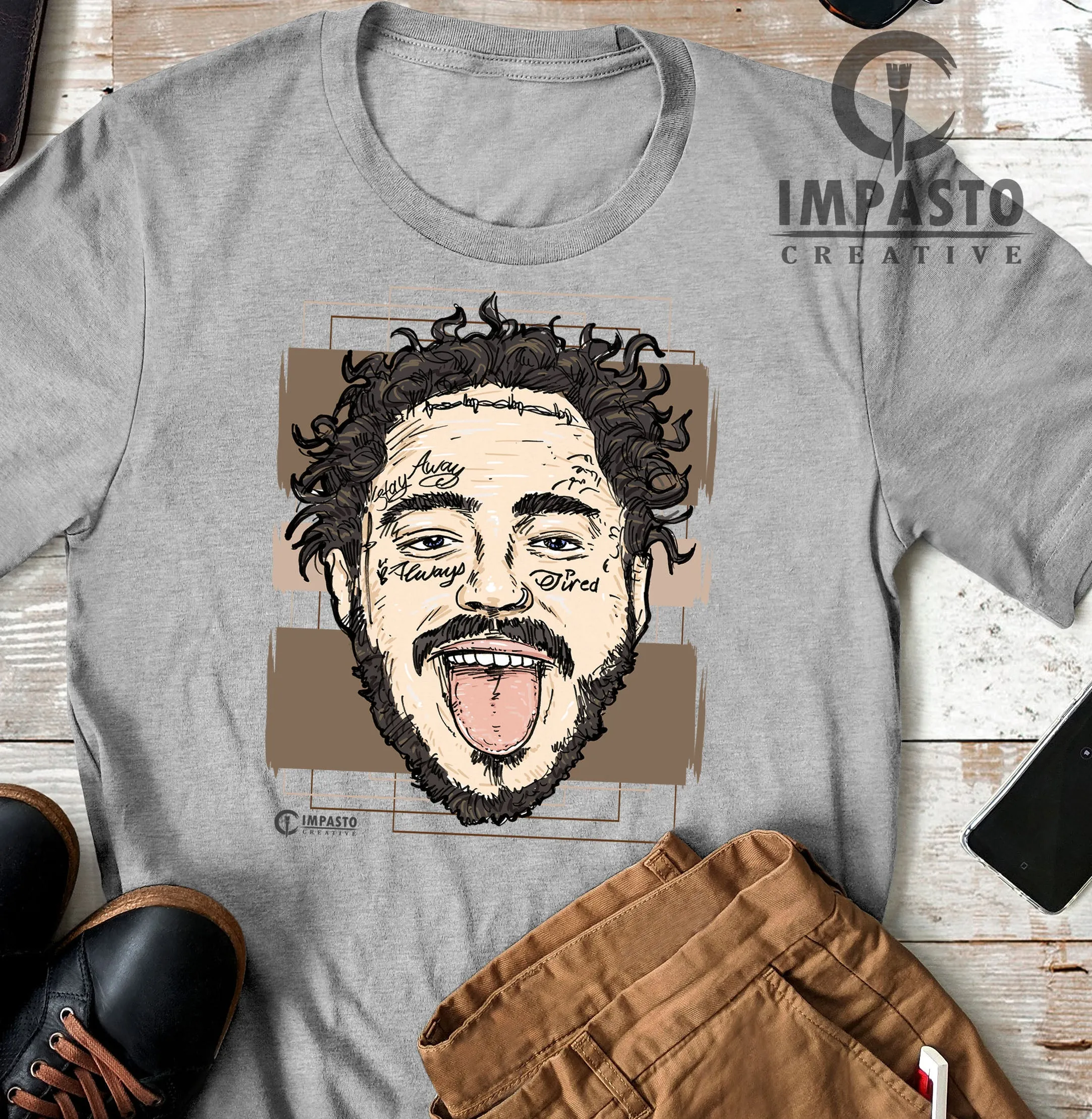 Post Malone t shirt, unisex T shirt