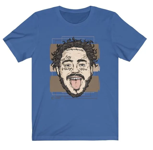 Post Malone t shirt, unisex T shirt