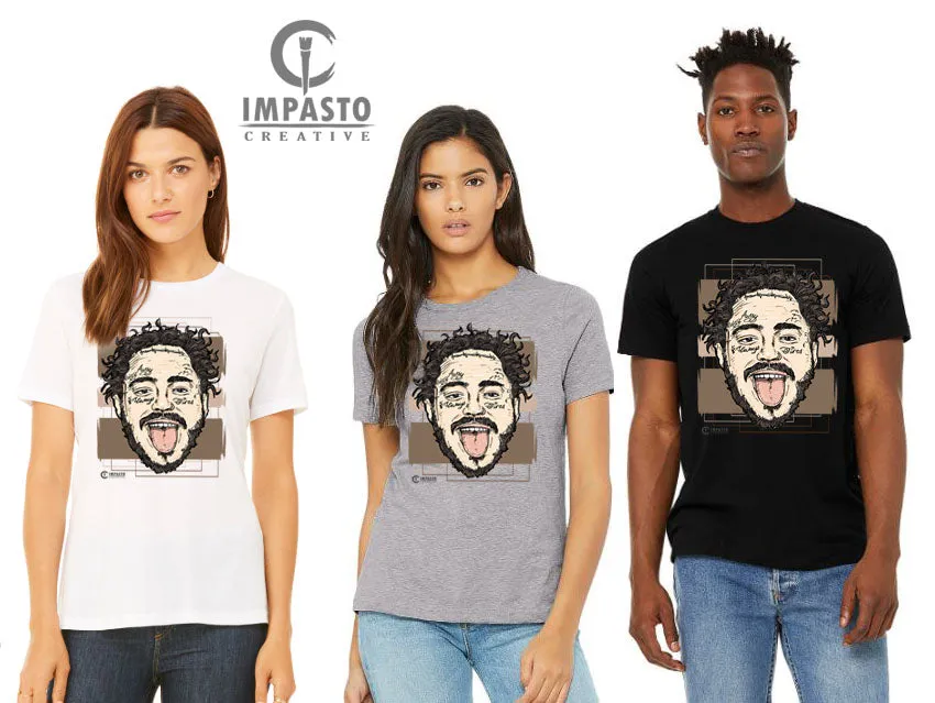 Post Malone t shirt, unisex T shirt
