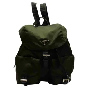 Prada  leather backpacks