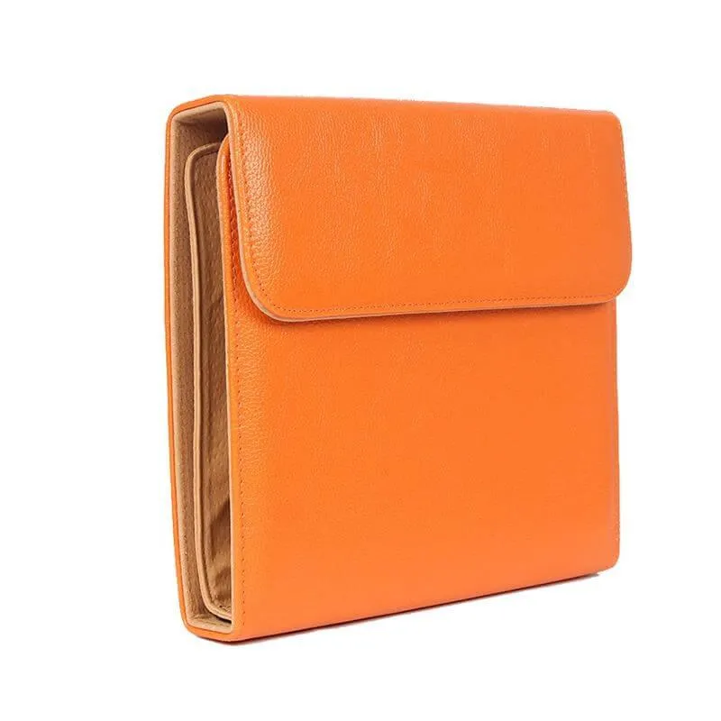 Premium JP Leather Scissor Case: 10 Piece Scissor Protector