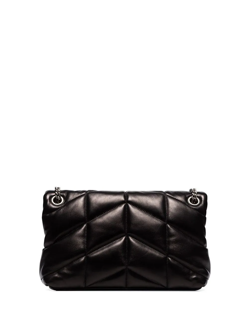 Puffer small leather shoulder bag