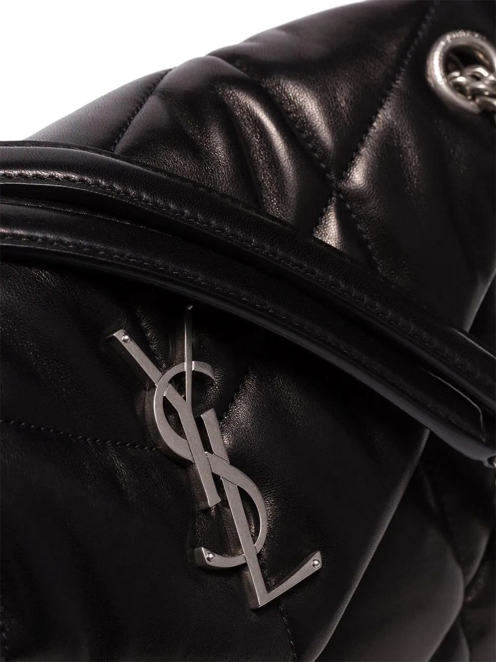 Puffer small leather shoulder bag